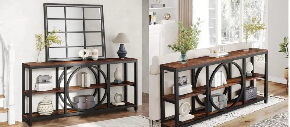 6 Stylish Entryway Table Decor Ideas - Tribesigns