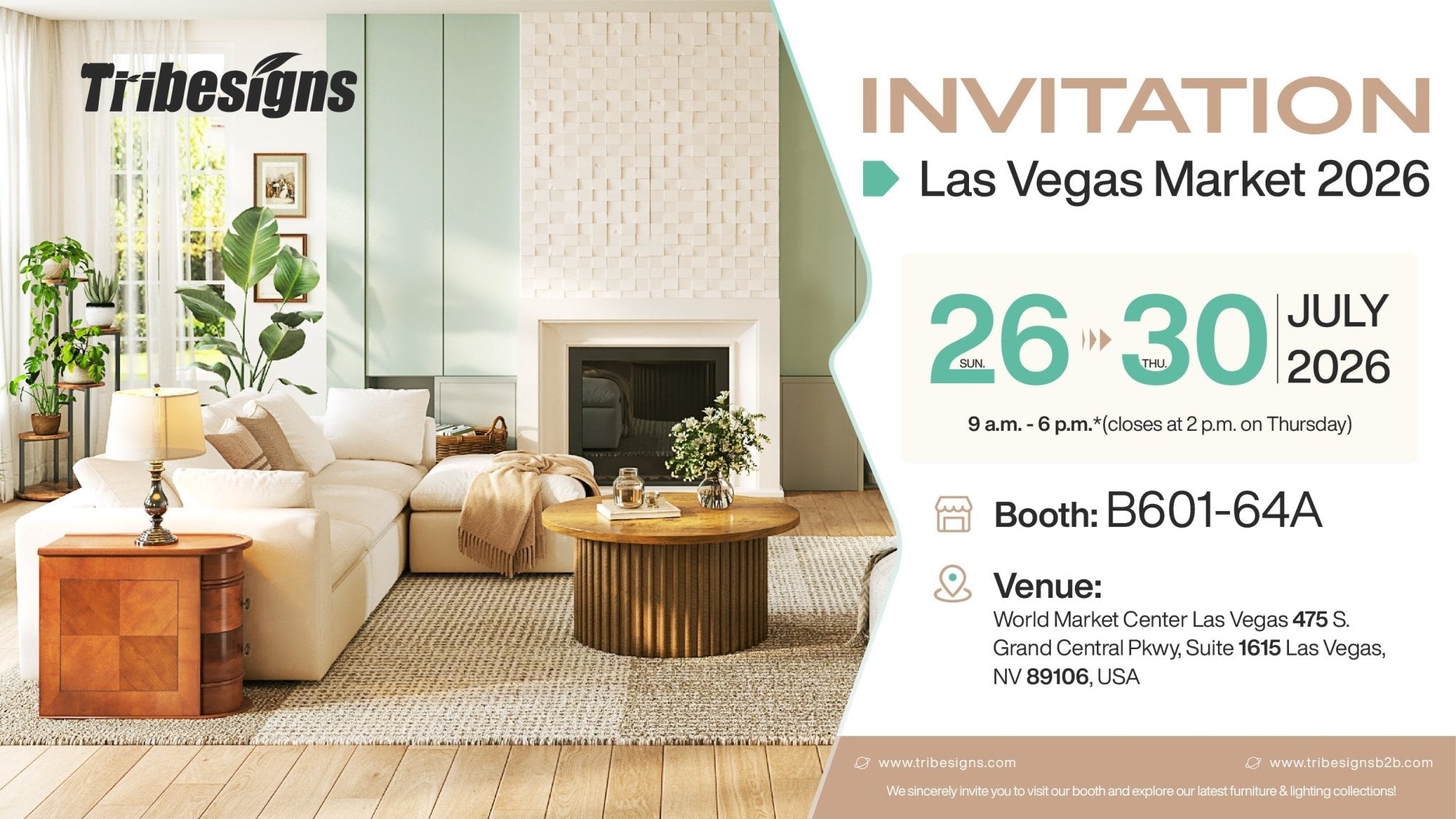 Tribesigns to Exhibit at Las Vegas Market 2026