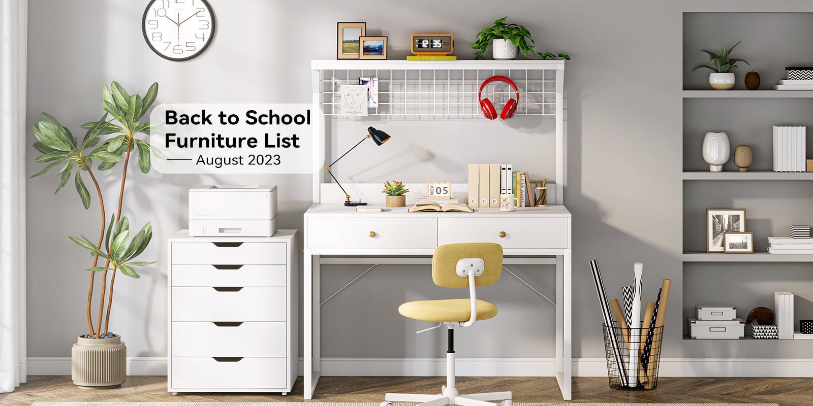 Tribesigns Back to School Furniture List