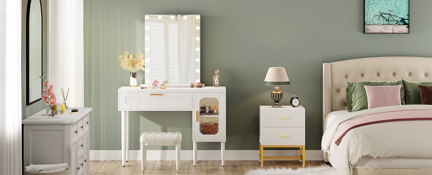 6 Tips for Small Bedrooms When the Bed Dominates Most Space