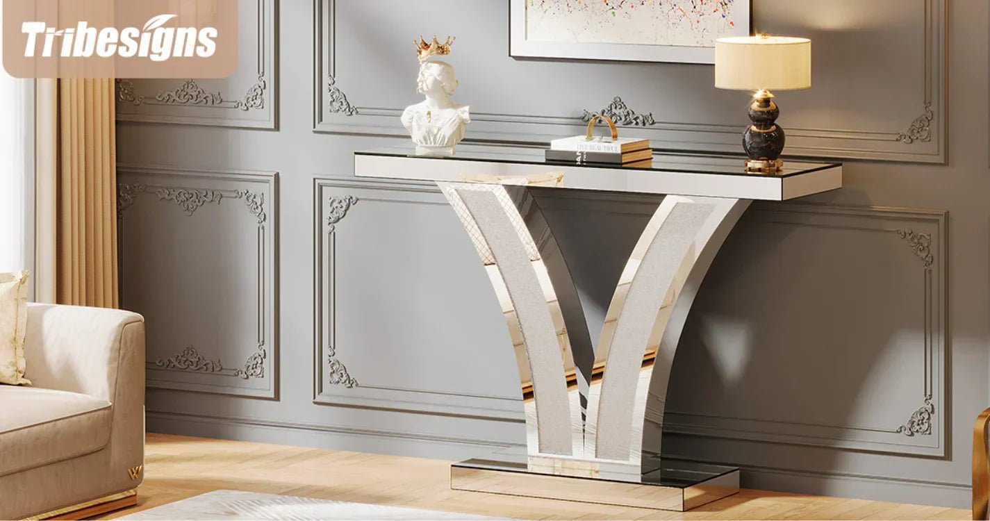 Best Silver Console Tables For Small Space - Tribesigns Recommend