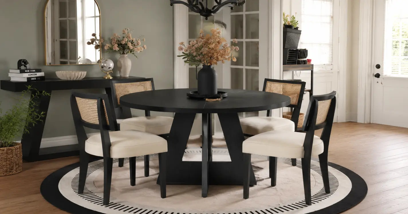 Black Round Dining Table Ideas: How to Style a Modern Dining Space