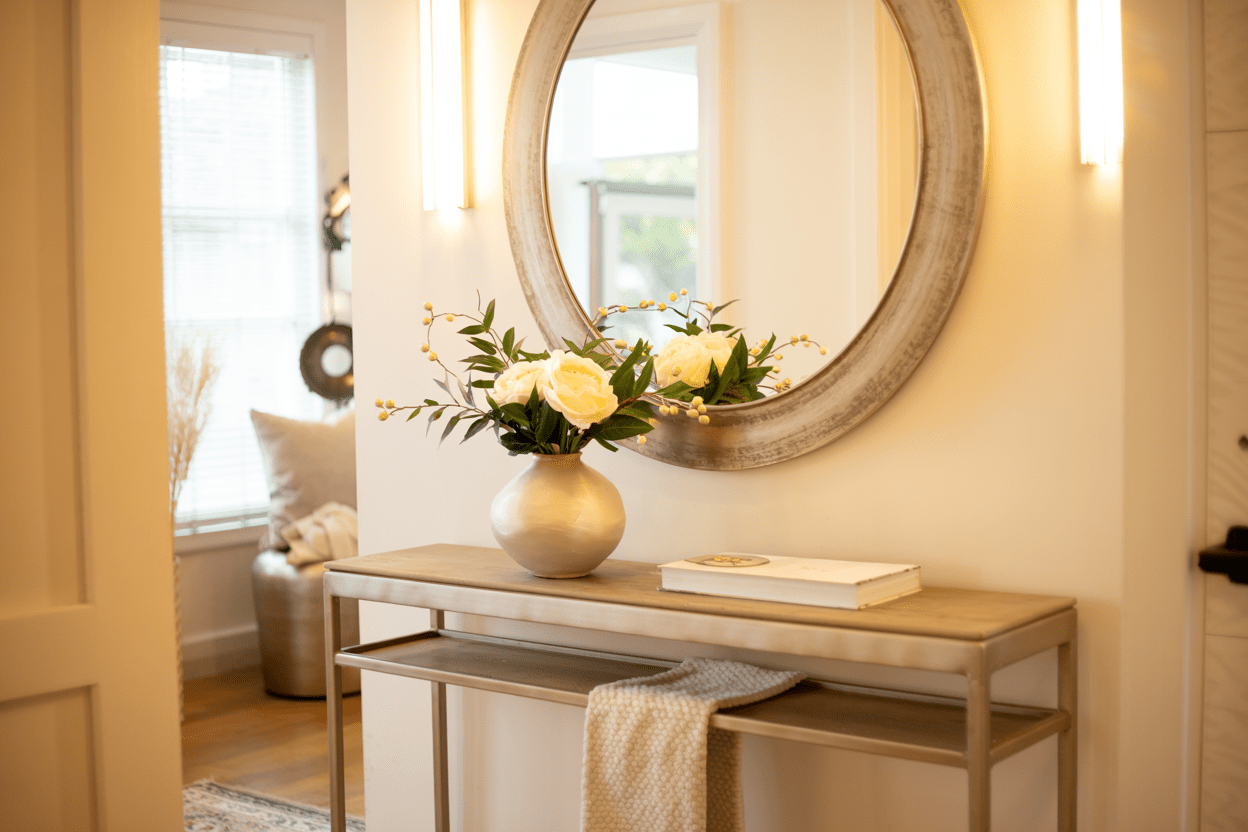 Console Table Decoration Ideas: How to Style Like a Pro - Tribesigns