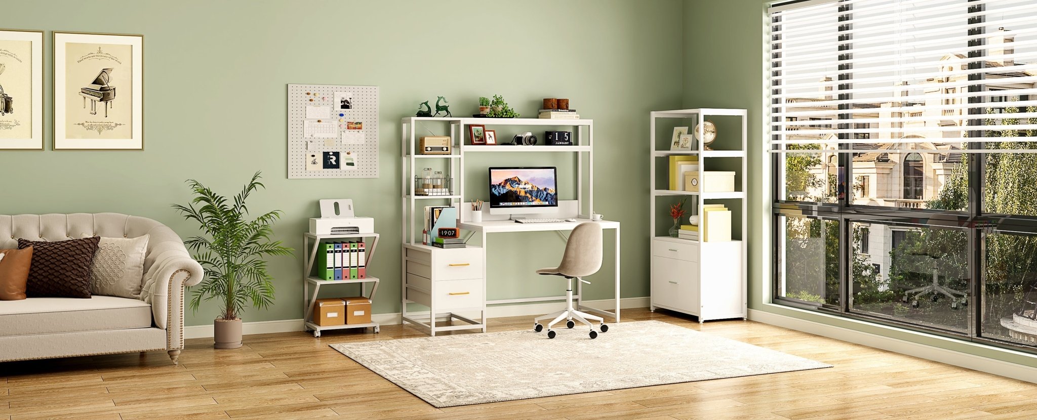 Equip Your Home Office to Improve Work Efficiency When Working from Home - Tribesigns