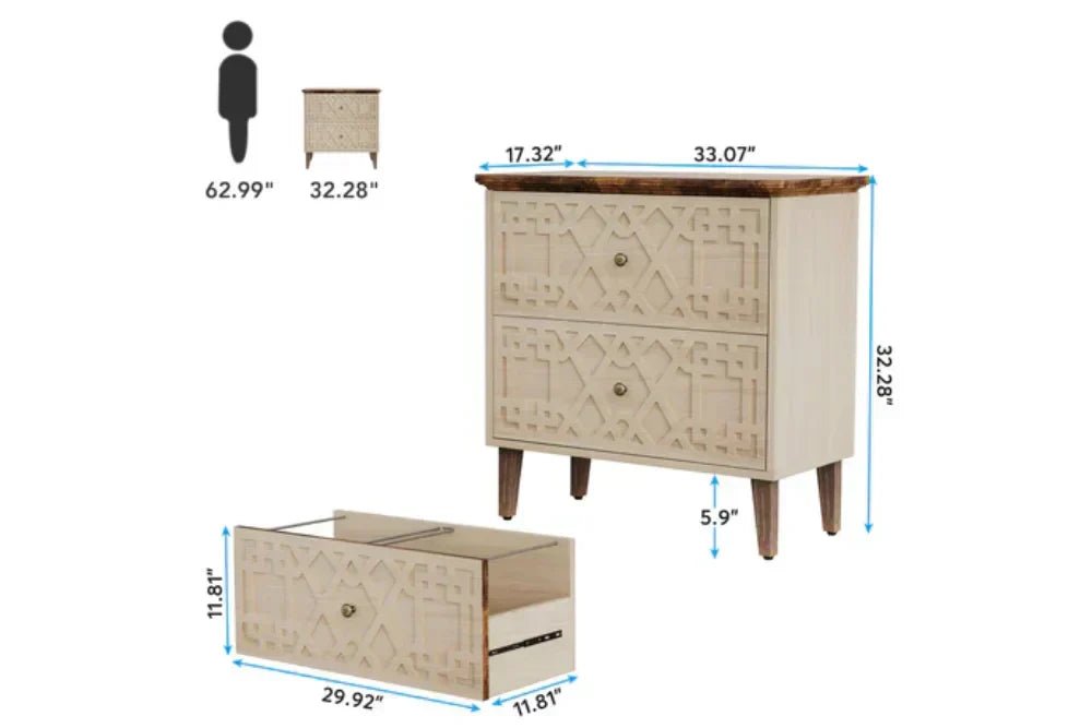 How Big Are the Filing Cabinets? - Tribesigns