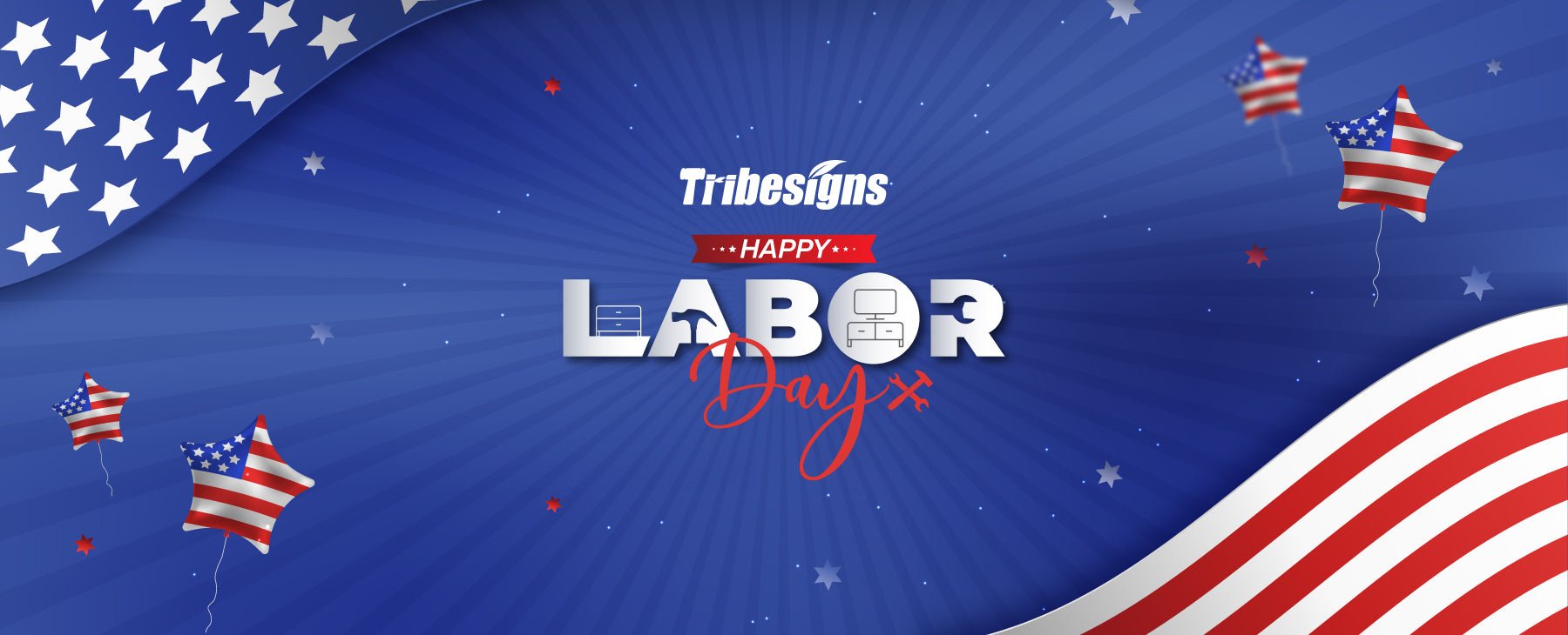 Happy Labor Day 2024 - Tribesigns Furniture - Tribesigns