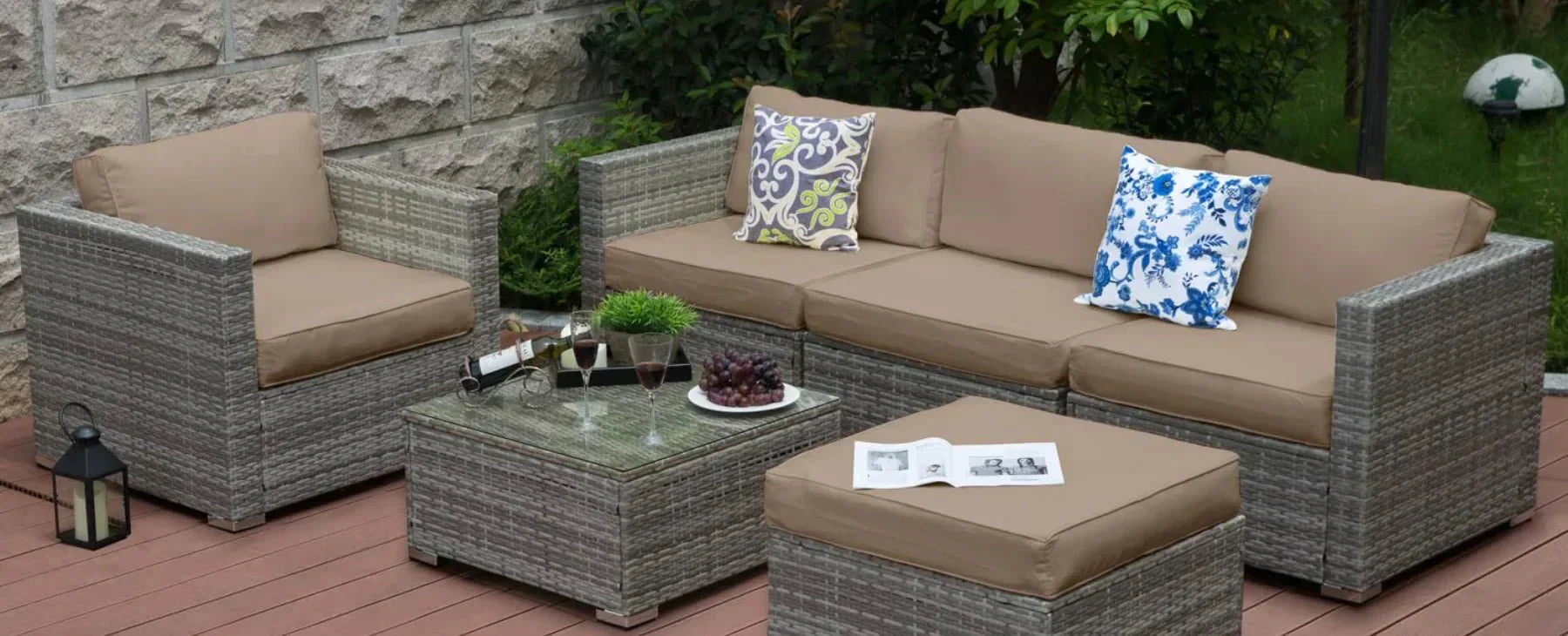How to Clean Rattan Furniture - Tribesigns