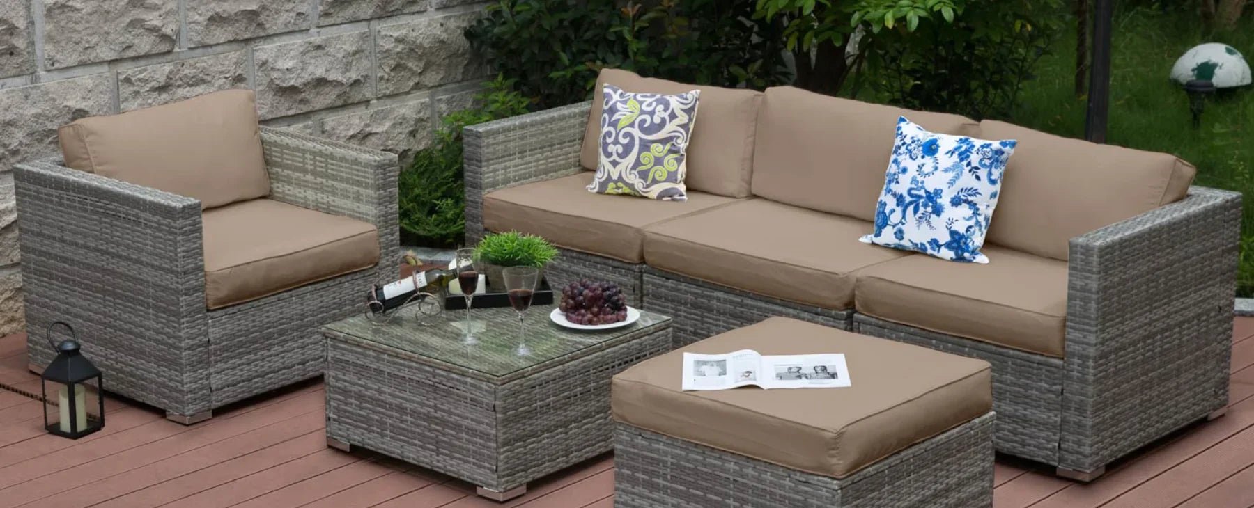 How to Clean Rattan Furniture - Tribesigns