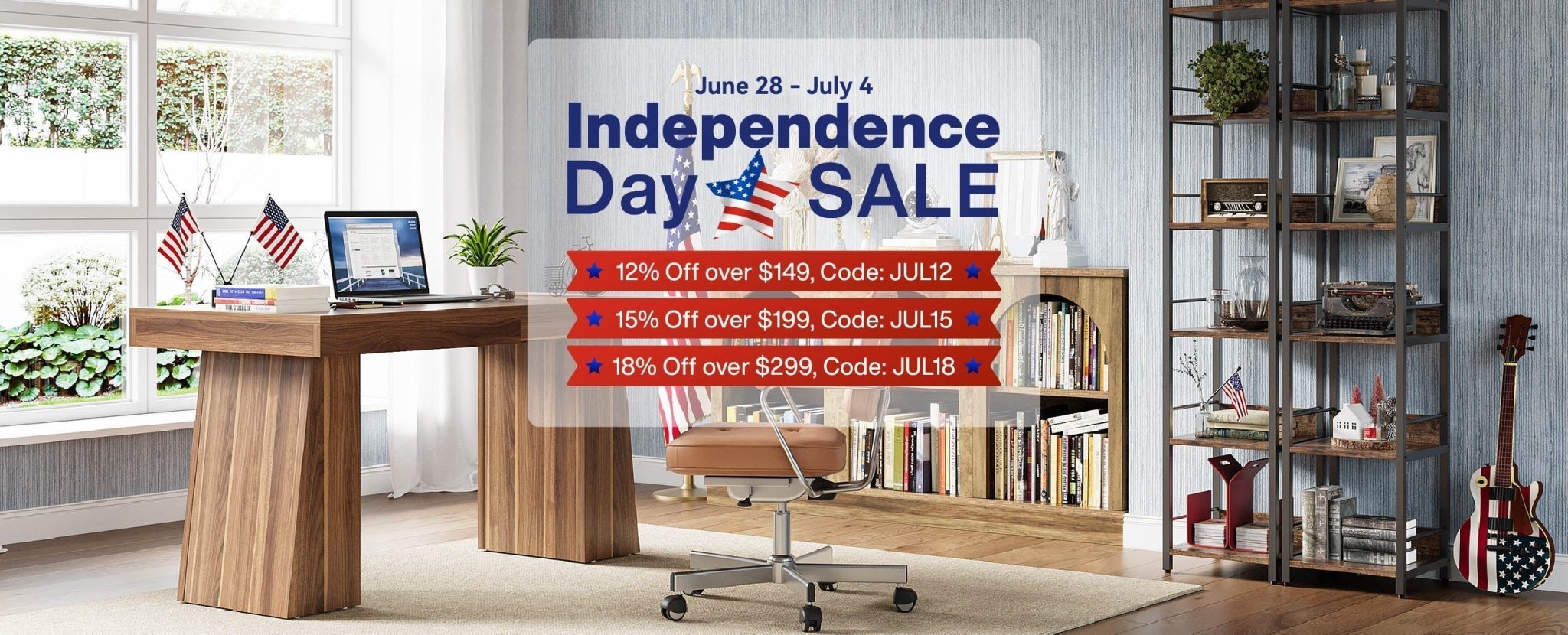 Celebrate Independence Day with Tribesigns Sale - Tribesigns