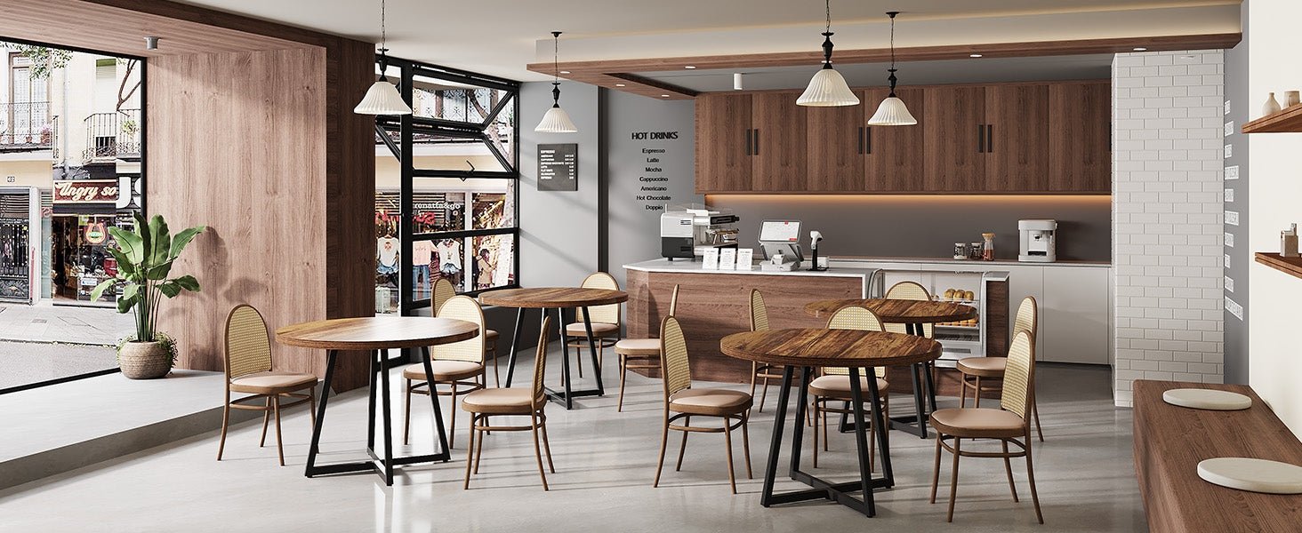 Top Industrial Dining Tables from Tribesigns