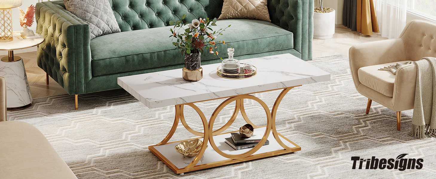 marble coffee table