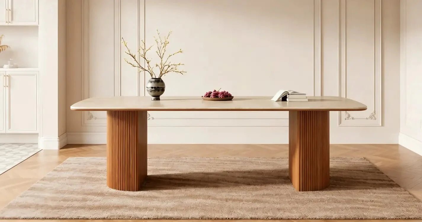 Natural Stone vs. Sintered Stone Dining Tables: Which One Is Right for Your Home?