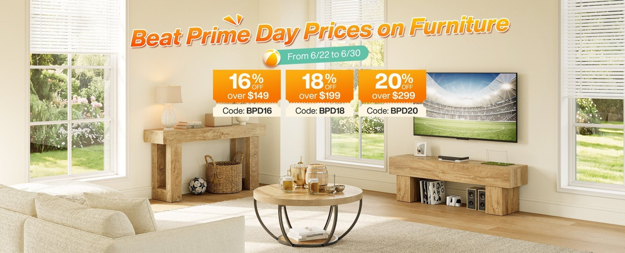 Prime Day Sale is Coming–Grab June Sale at Tribesigns