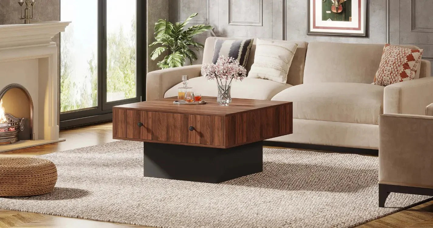Round or Square Coffee Table for Small Space? What Works Best