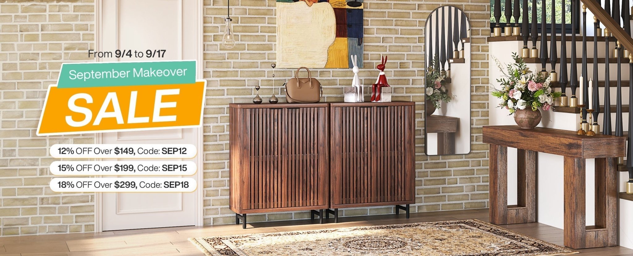 Tribesigns September Makeover Sale