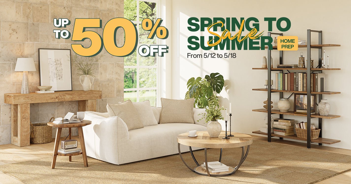Spring Refresh, Summer Ready–Explore Tribesigns Spring to Summer Home Prep Sale