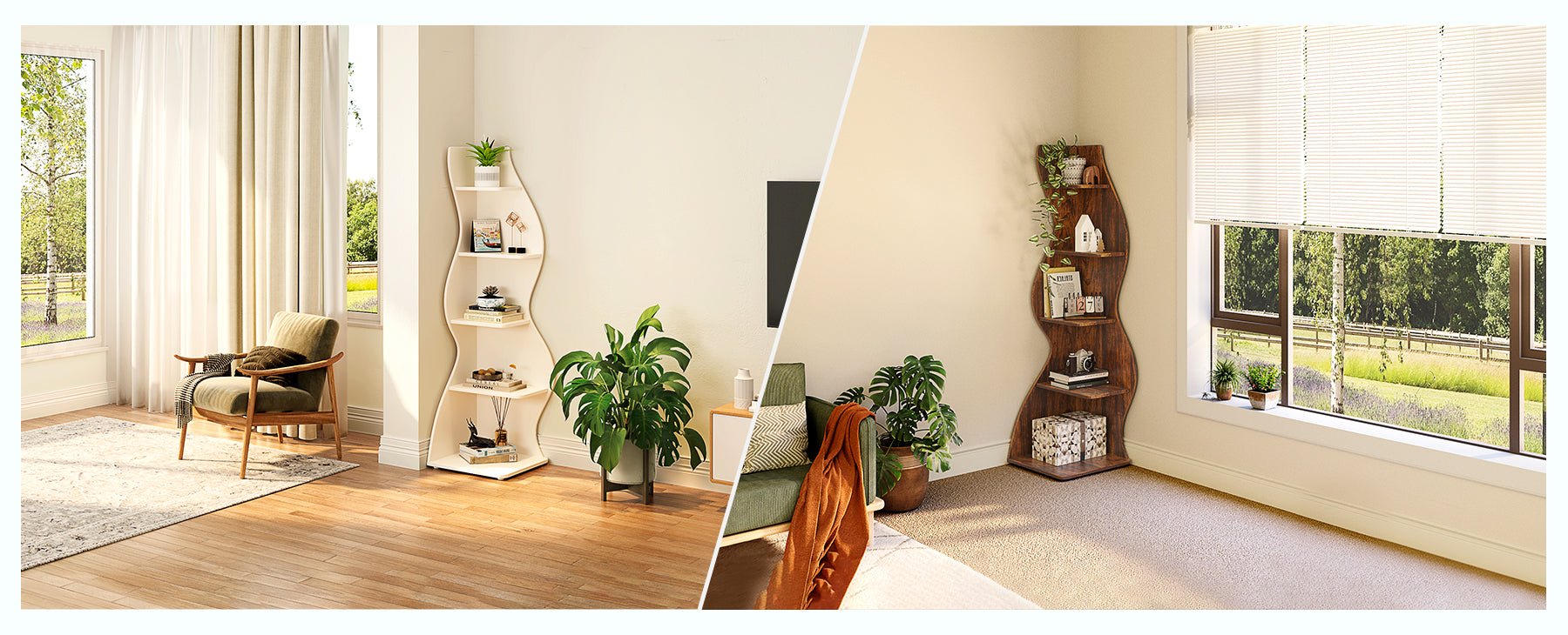 The Bestseller of Feb. 2024: Tribesigns 5-Tier Corner Shelf - Tribesigns