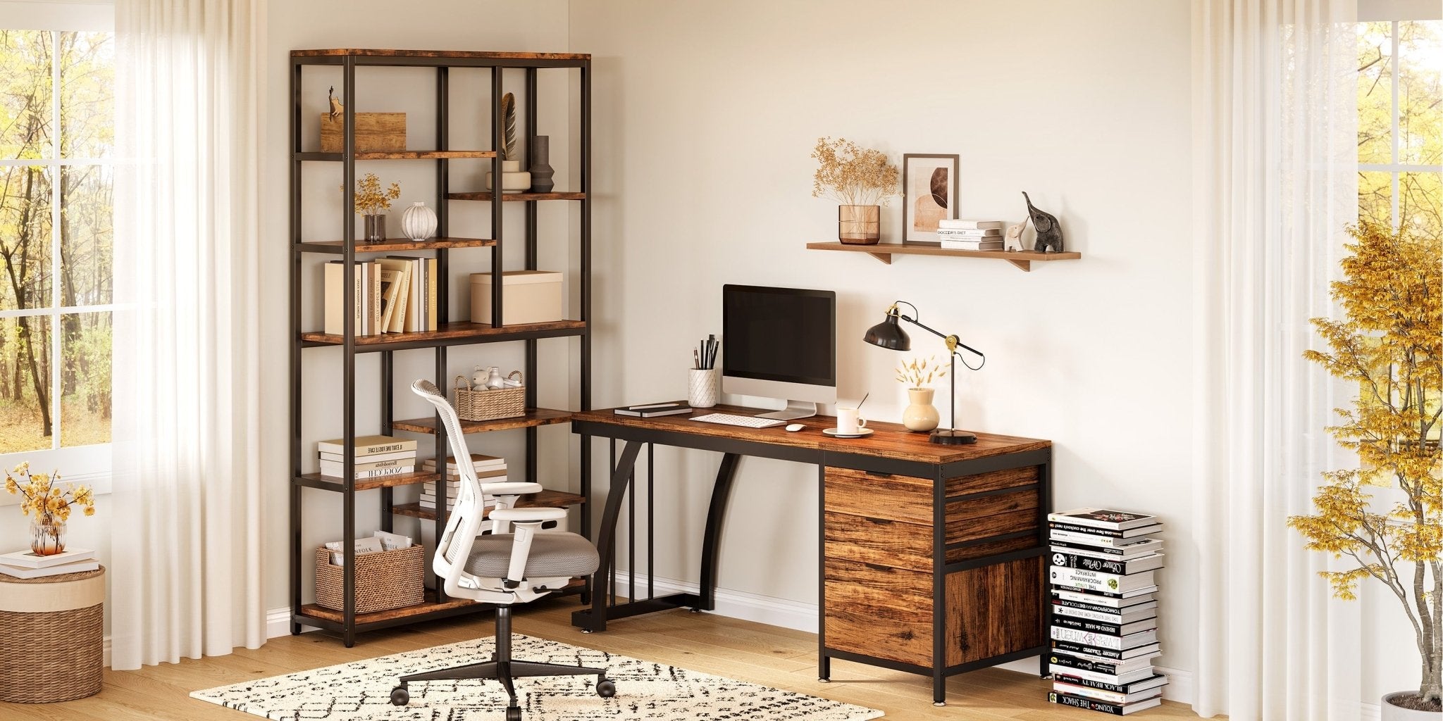 Tribesigns 5-Tier Corner Shelf Review by The Gadgeteer - Tribesigns