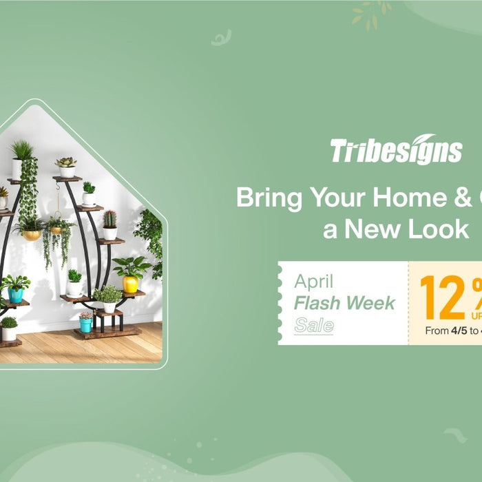 Tribesigns April Flash Week Sale 2024 for Your Home & Office - Tribesigns