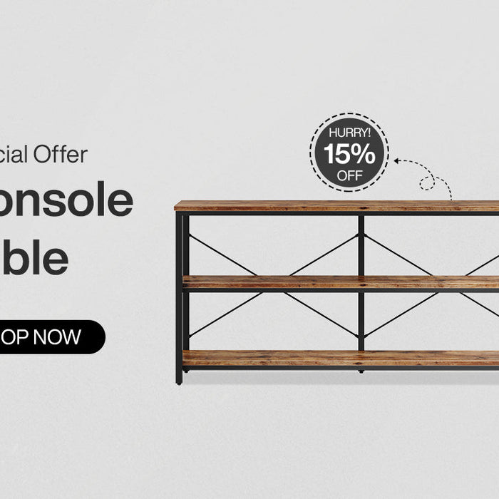 Tribesigns Console Table Sale in March 2024: Up to 15% OFF - Tribesigns