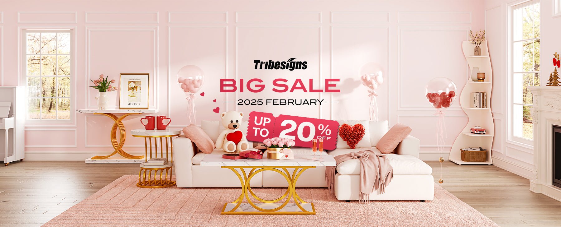 Tribesigns February Sales: For Renewal, Love, and Leadership - Tribesigns