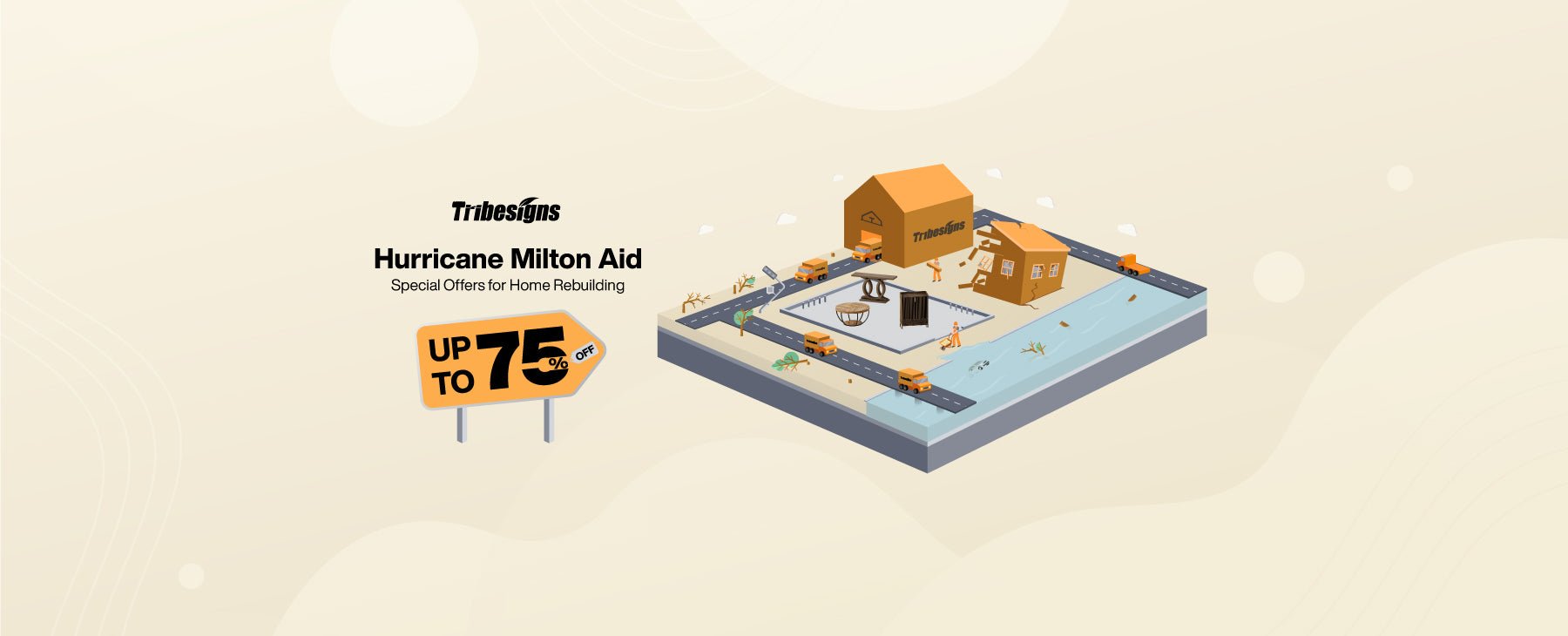 Tribesigns Gives a Helping Hand to Those Impacted by Florida Hurricane - Tribesigns