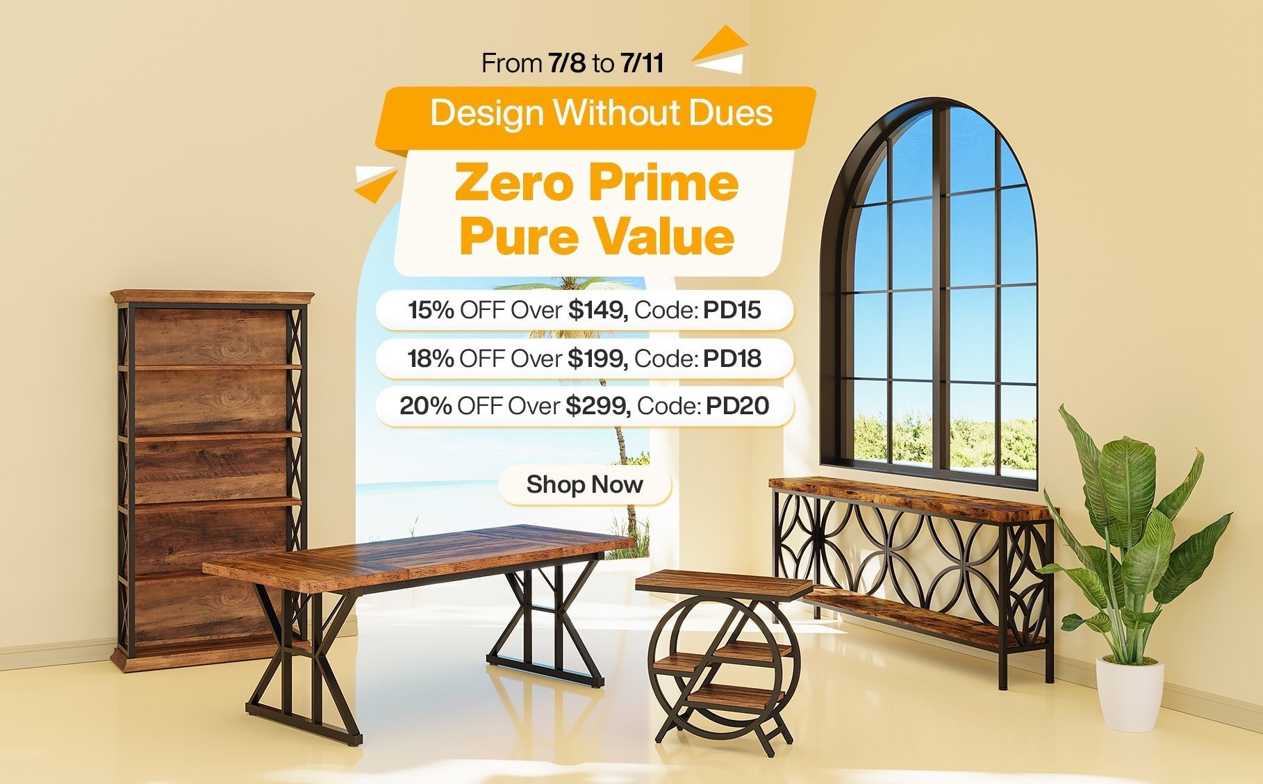 Prime Day Sale, Design Without Dues: Zero Prime, Pure Value - Tribesigns