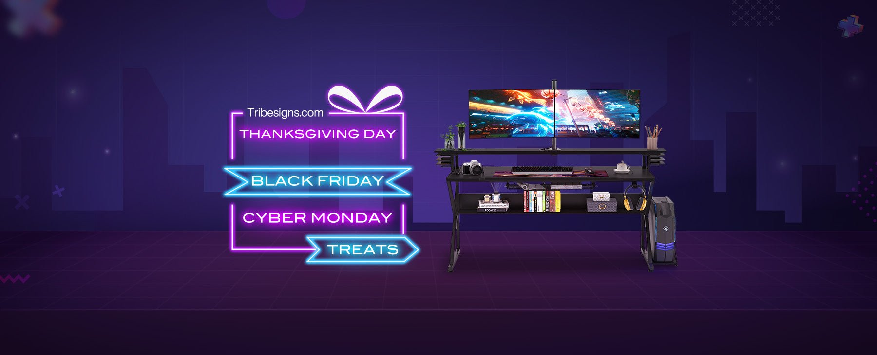 Tribesigns Thanksgiving/Black Friday/Cyber Monday Coupons - Tribesigns