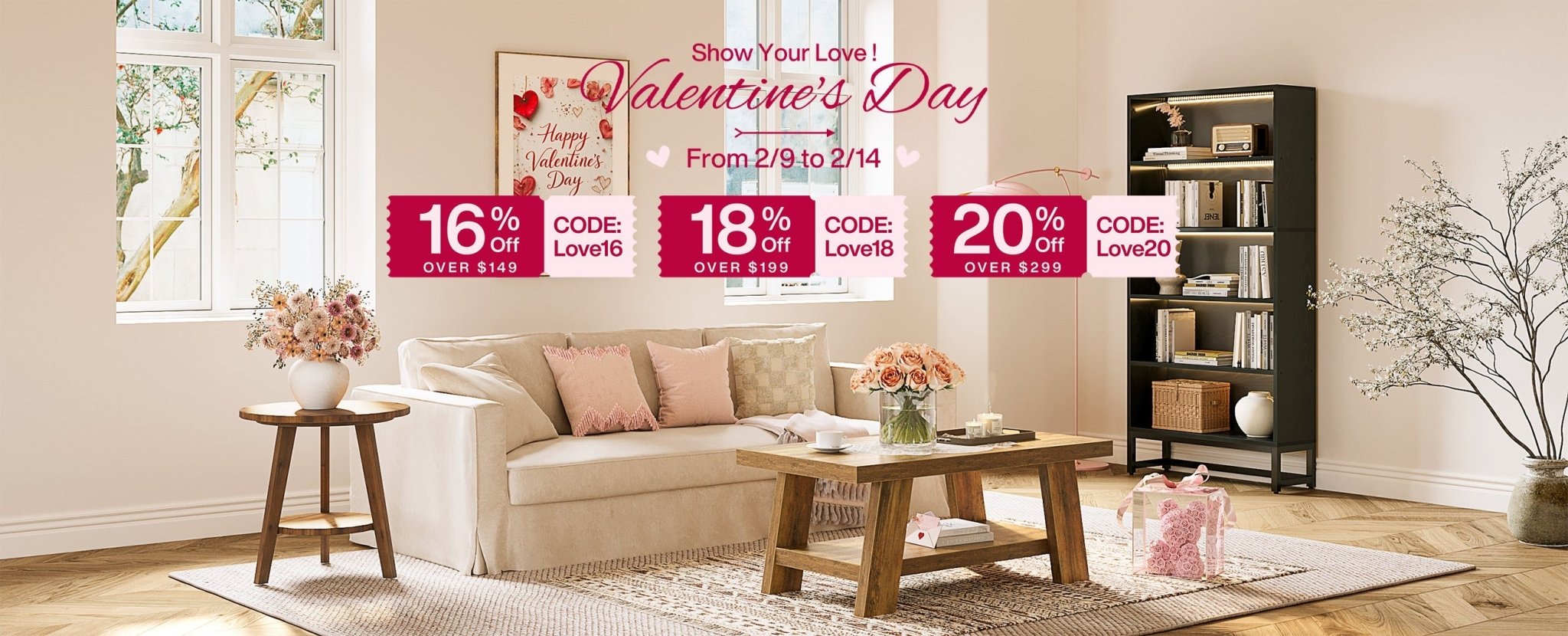 Tribesigns Valentine’s Day Sale