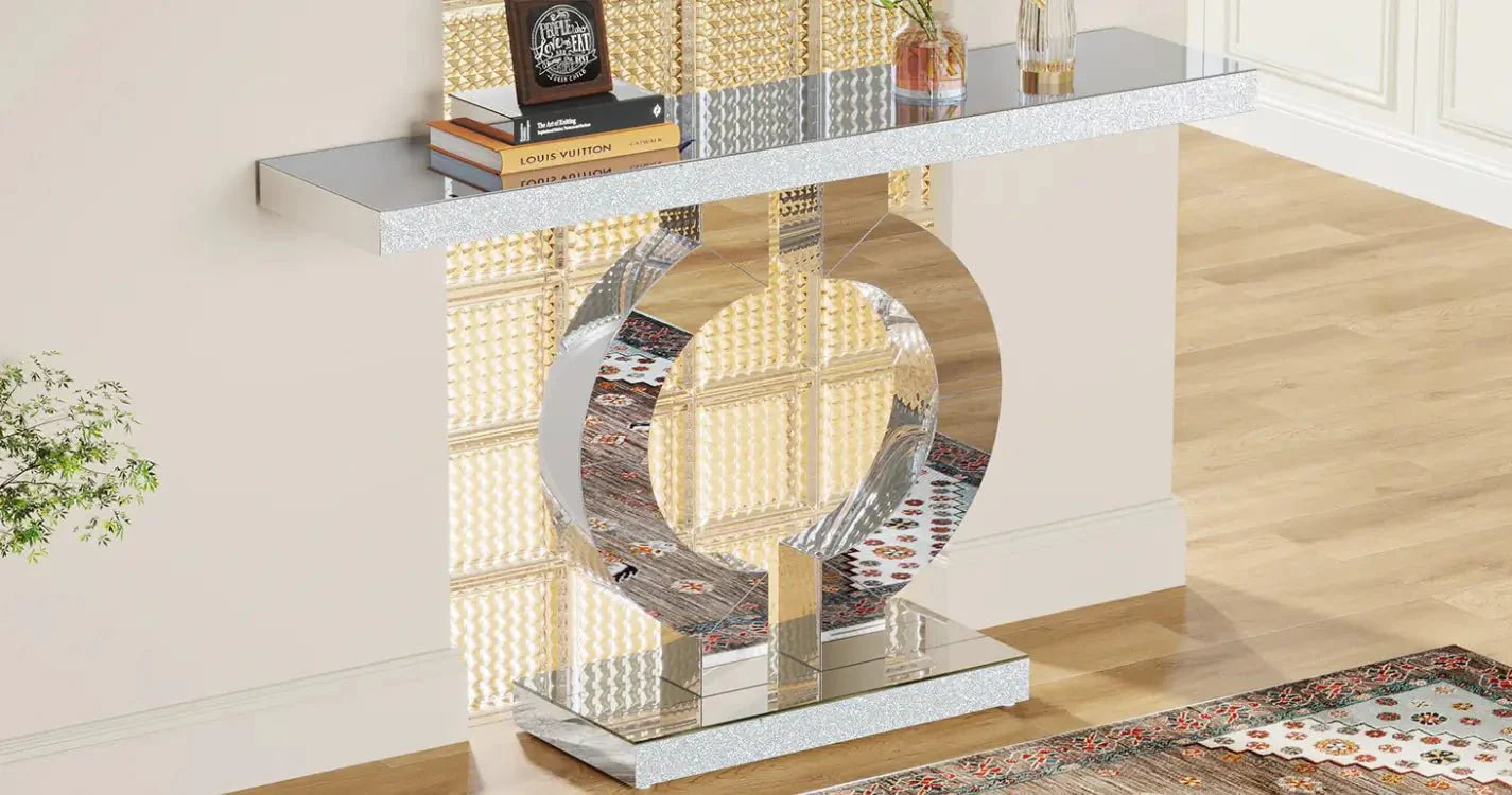 What Are the Benefits of a Mirrored Console Table?