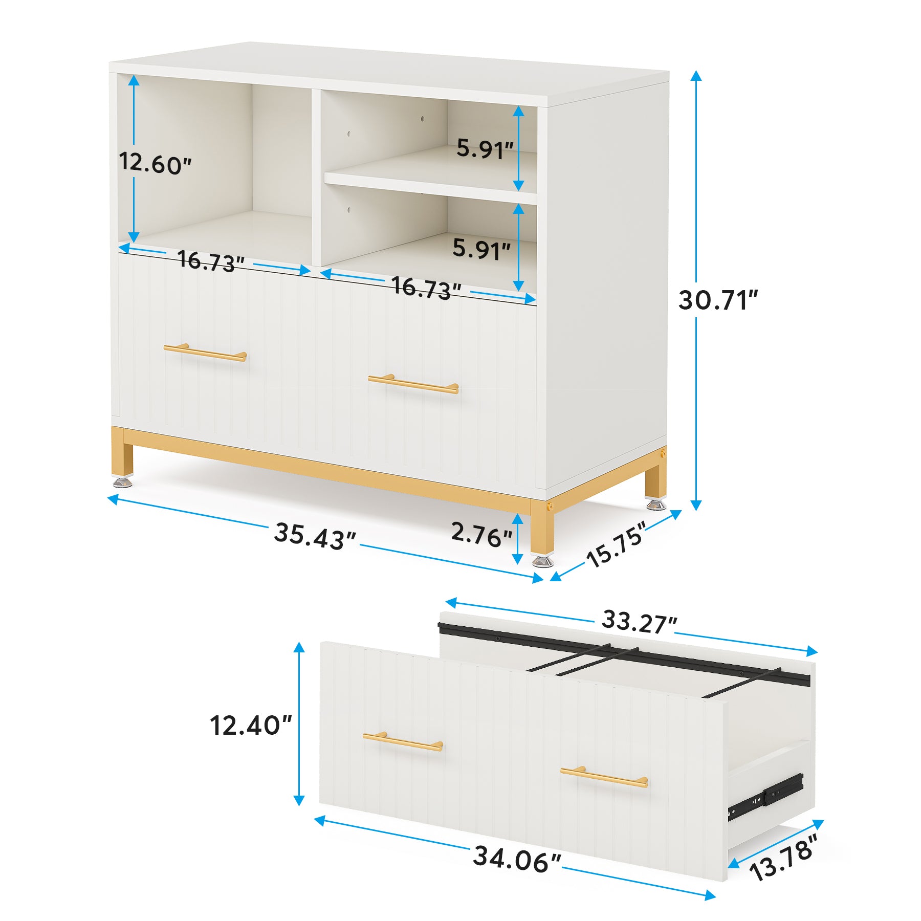 Printer Stand File Cabinet