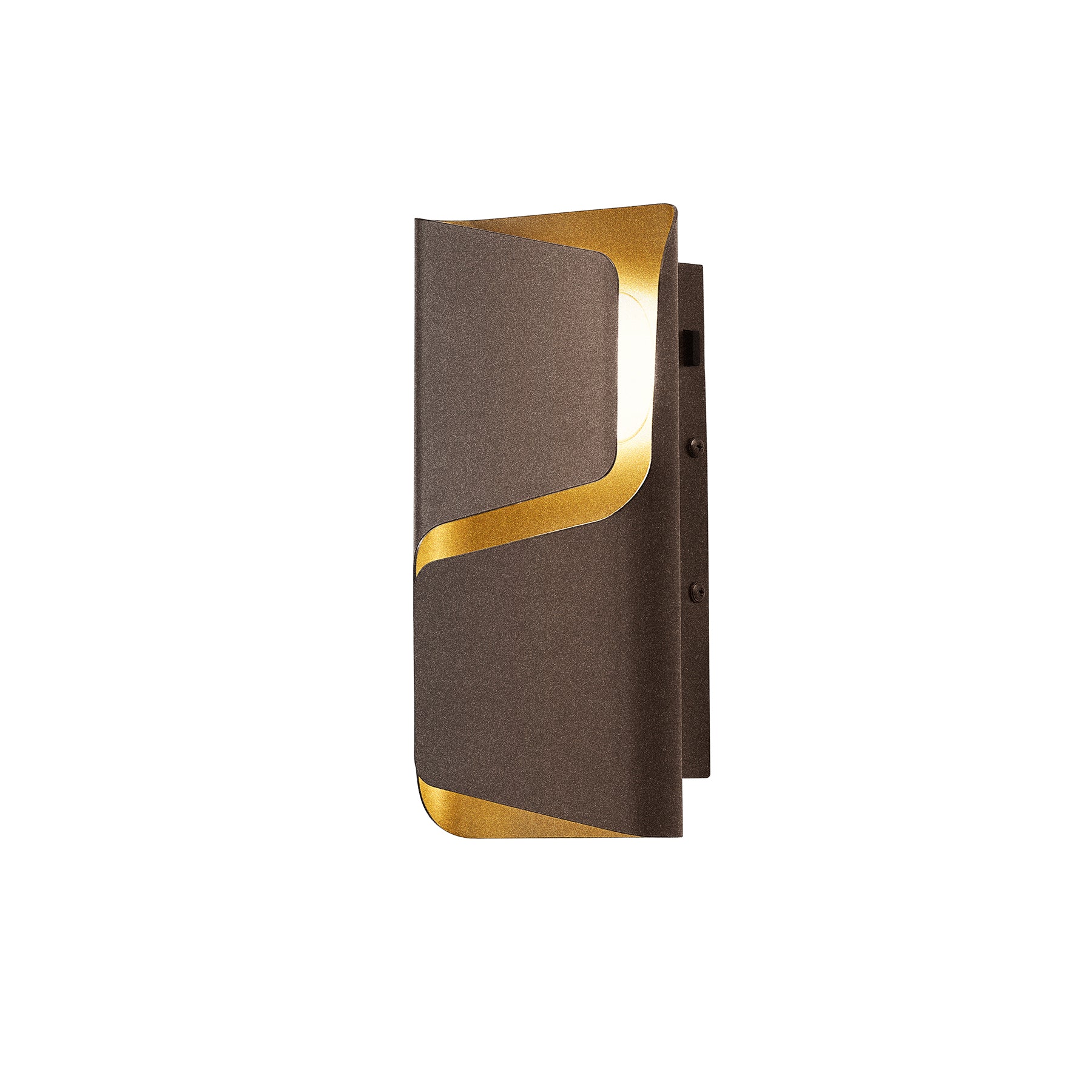 11.8" Modern Wall Lights, 2 Pack LED Wall Sconce Outdoor Patio Wall Light Fixture with 3CCT
