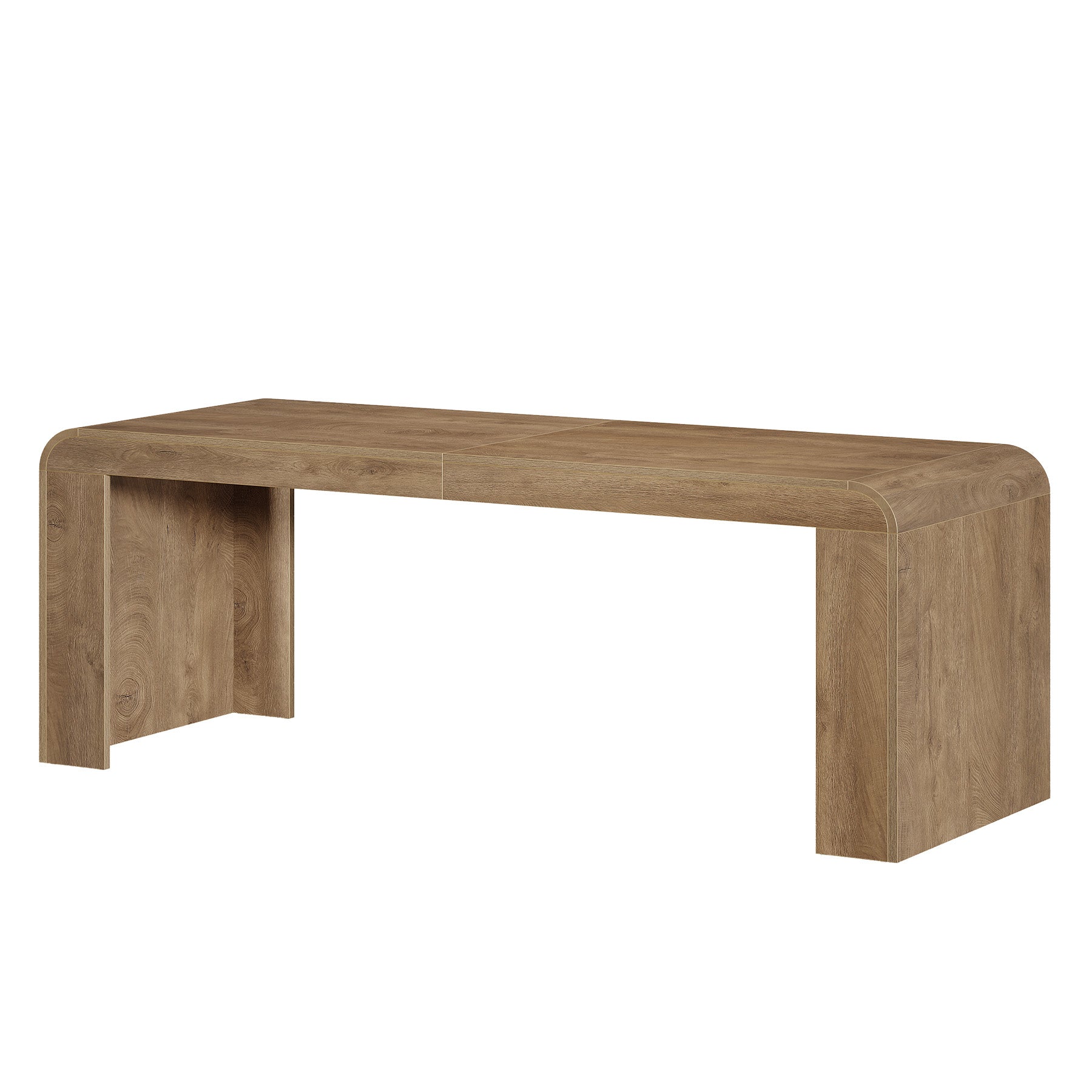 71" Executive Desk, Modern Computer Desk with Spacious Tabletop for Work, Business