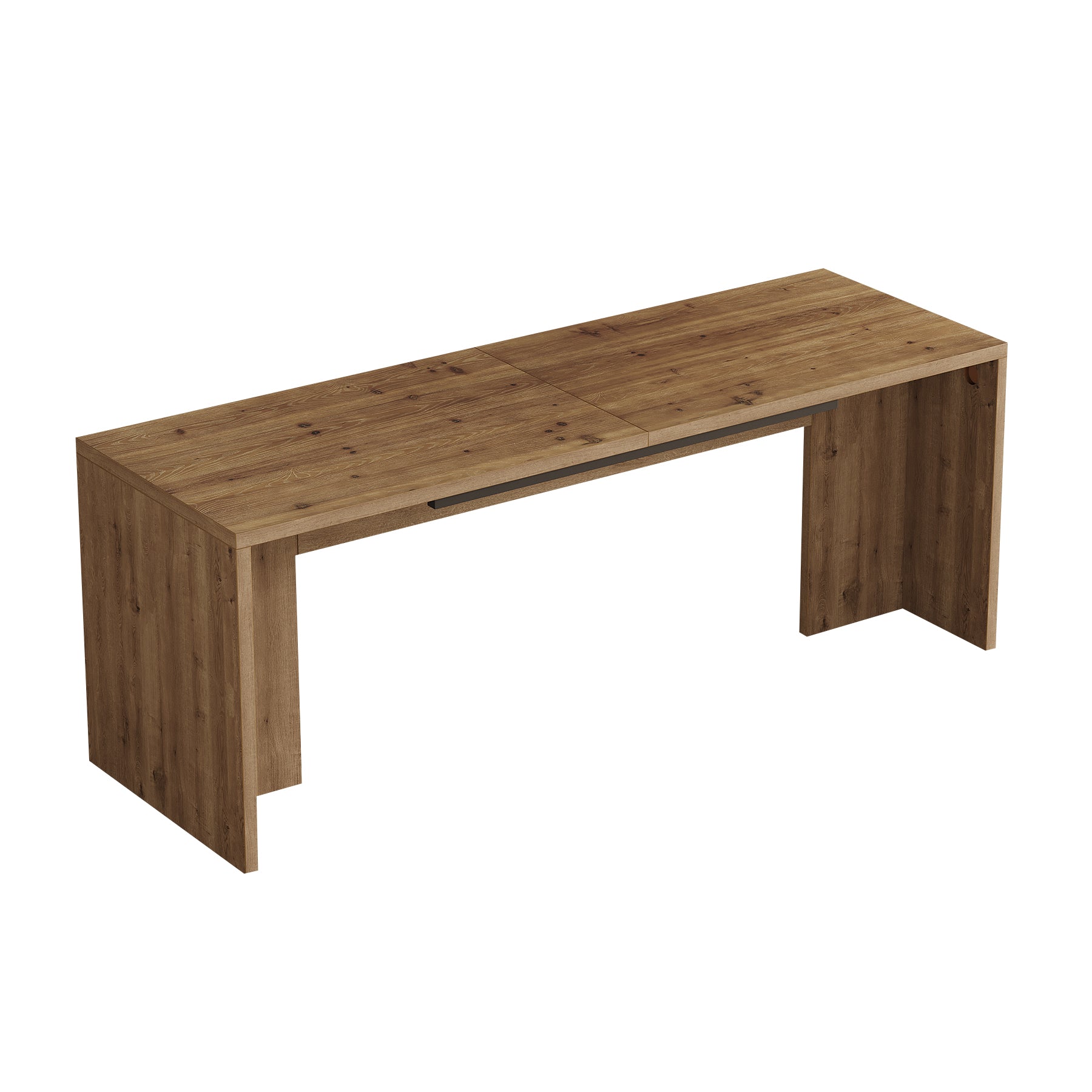 78"Solid Wood Dining Table, Kitchen Table for 6-8 People for Dining Room