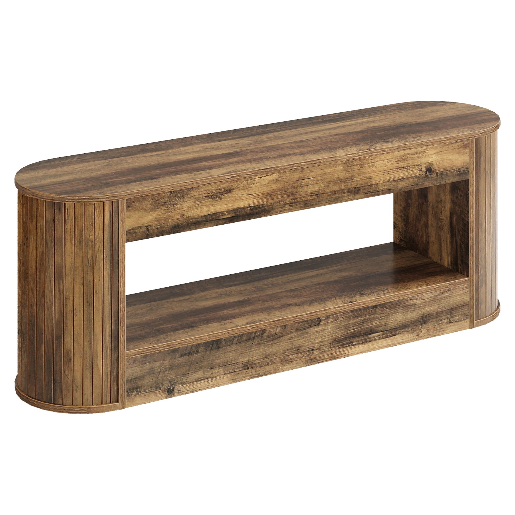 63" TV Stand with Storage, Entertainment Center Media for 55/60/65" TV