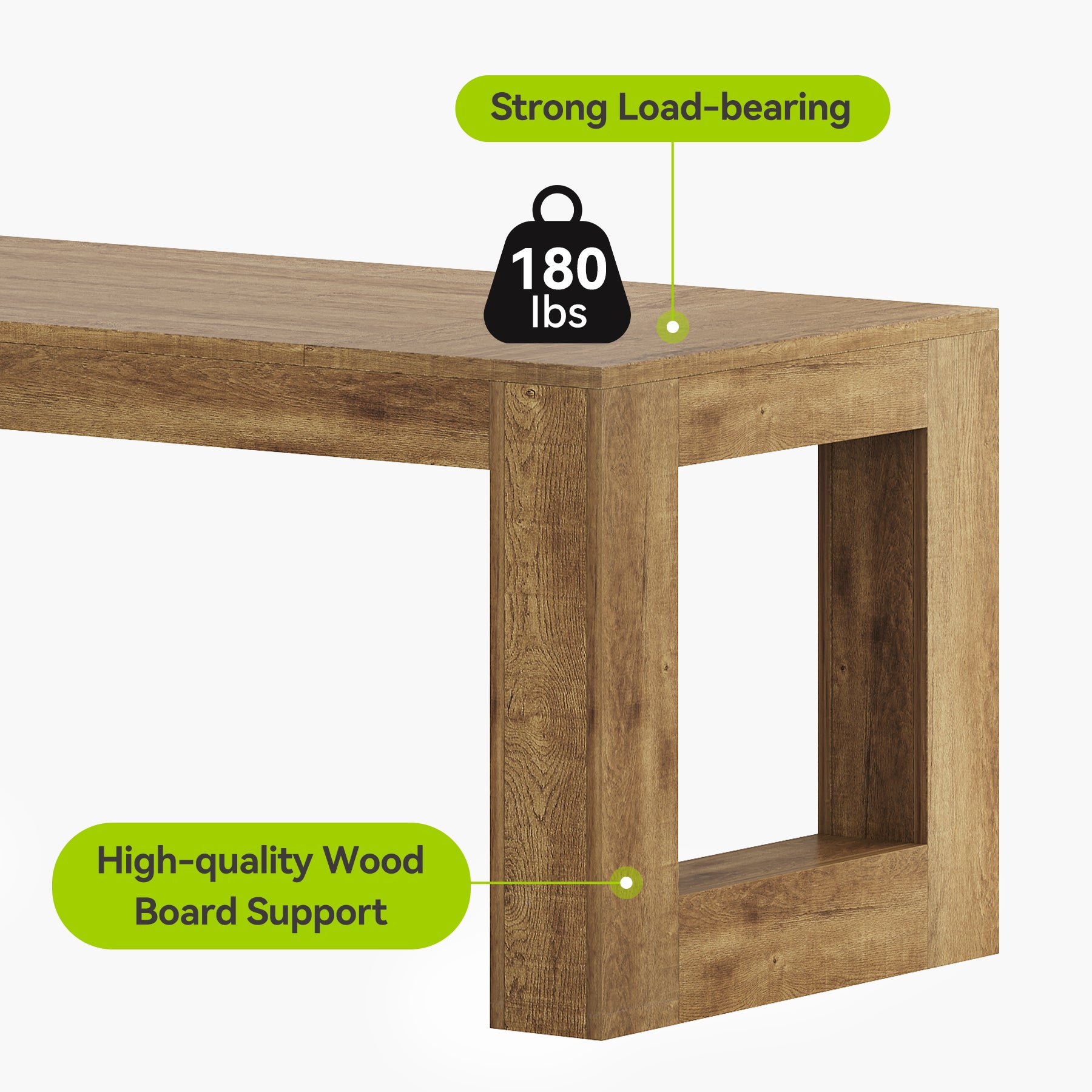 63" Computer Desk, L-shaped Executive Desk with Storage Cabinets