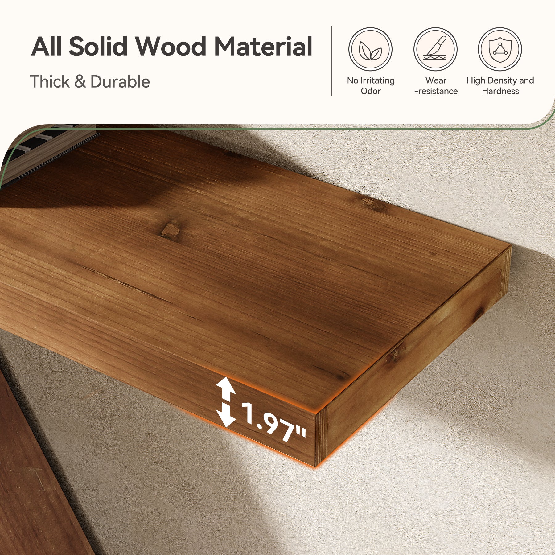 Solid Wood Console Table, 57" Entryway Sofa Table Behind Couch