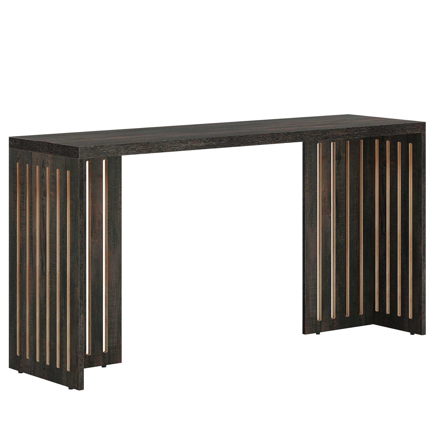 63" Bar Table, Rectangular High Top Kitchen & Dining Table(Only Table)