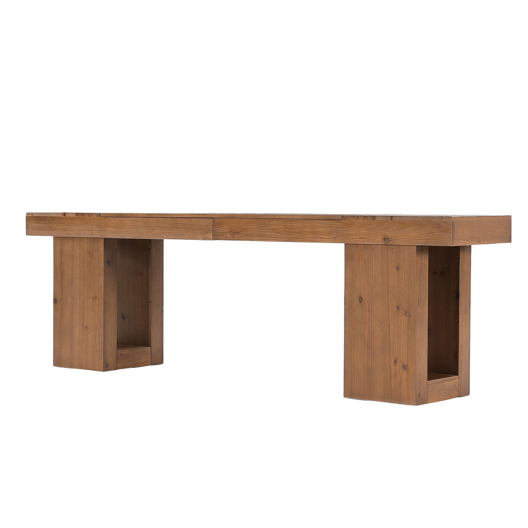 82" Extra Long TV Stand, Solid Wood Media TV Console for up to 80-Inch TVs