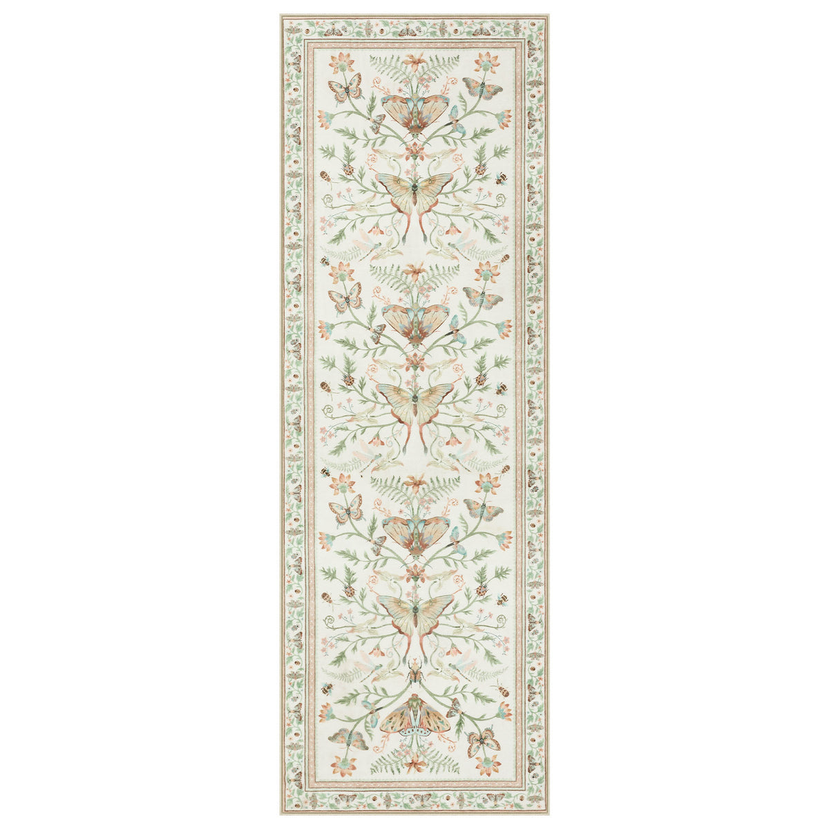 Insect Paradise Area Rug, Non-Slip Indoor Rug for Living Room Bedroom, Oeko-Tex Certified