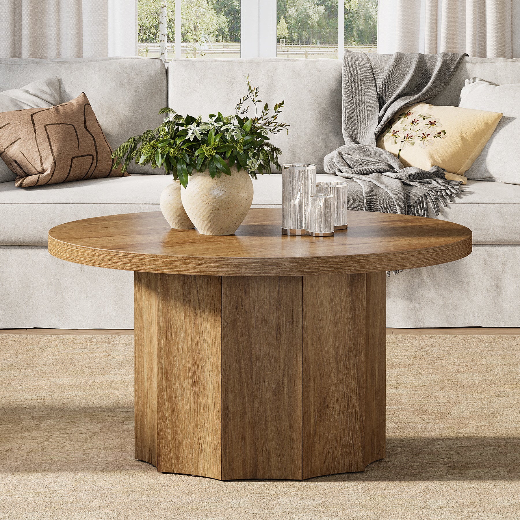 Coffee Table, Modern Center Table Accent Cocktail Tables