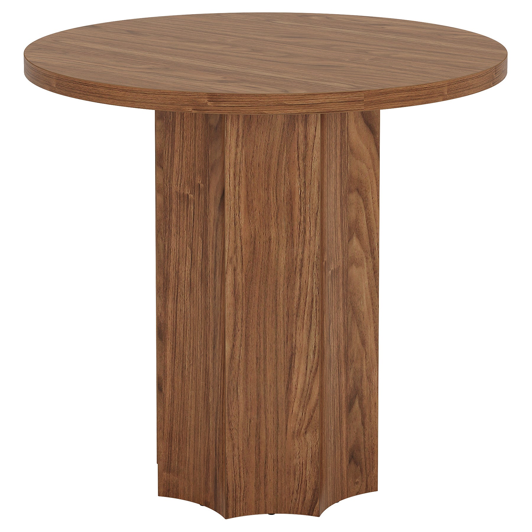 31.5" Dining Table, Circle Kitchen Dinner Table for 2 People