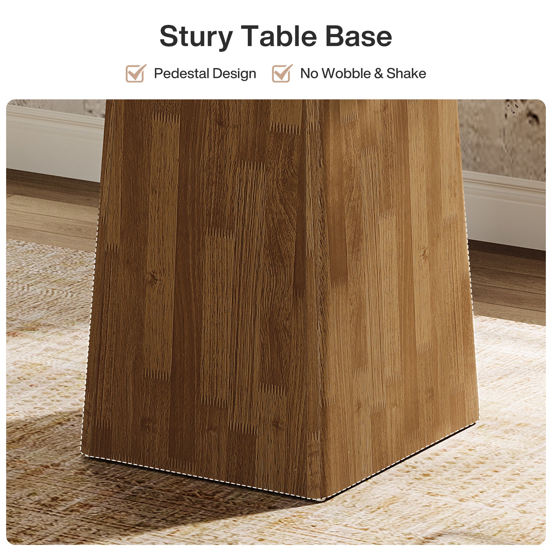 31.5" Square Bar Table, Industrial Counter Height Pub Cocktail Unit Dining Table