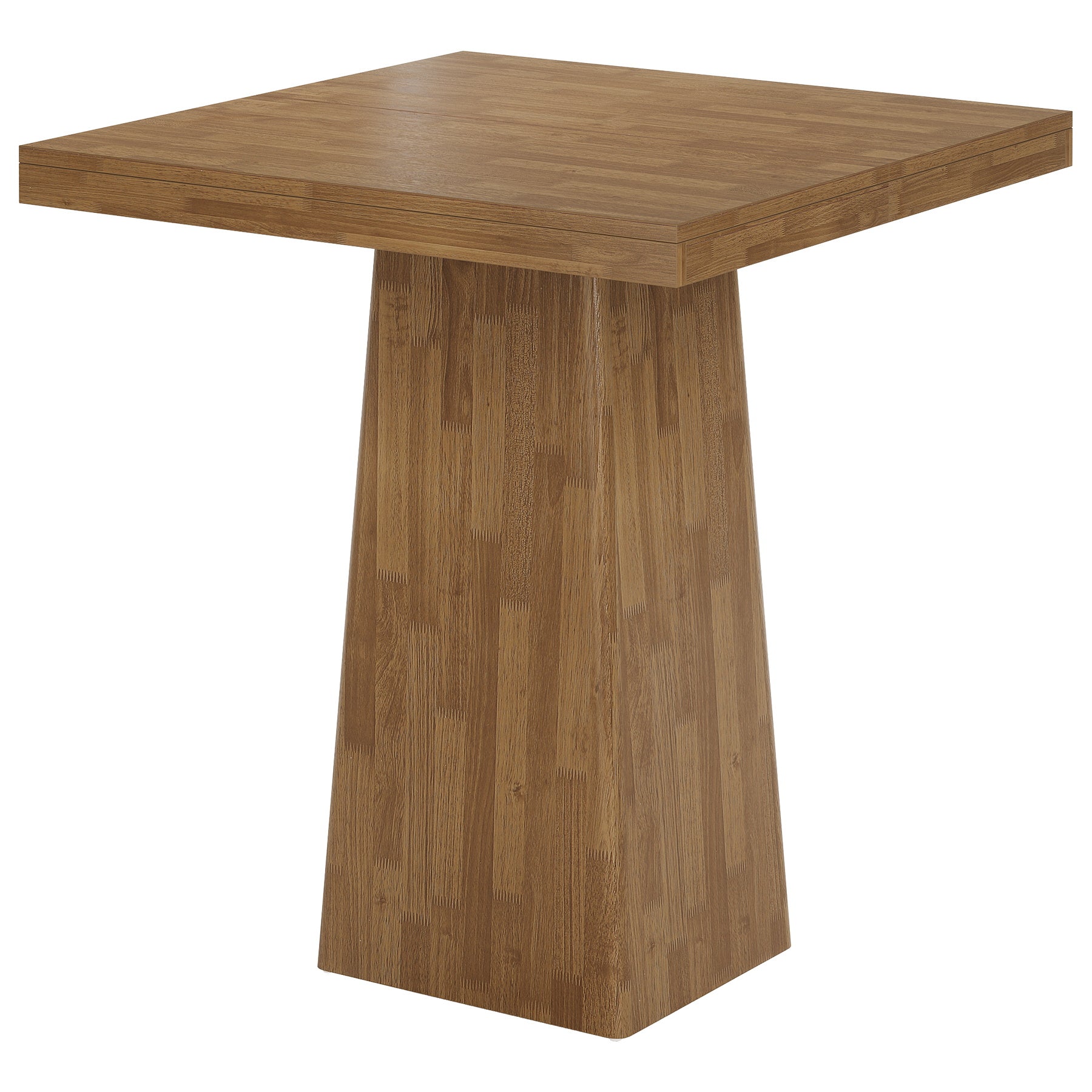 31.5" Square Bar Table, Industrial Counter Height Pub Cocktail Unit Dining Table