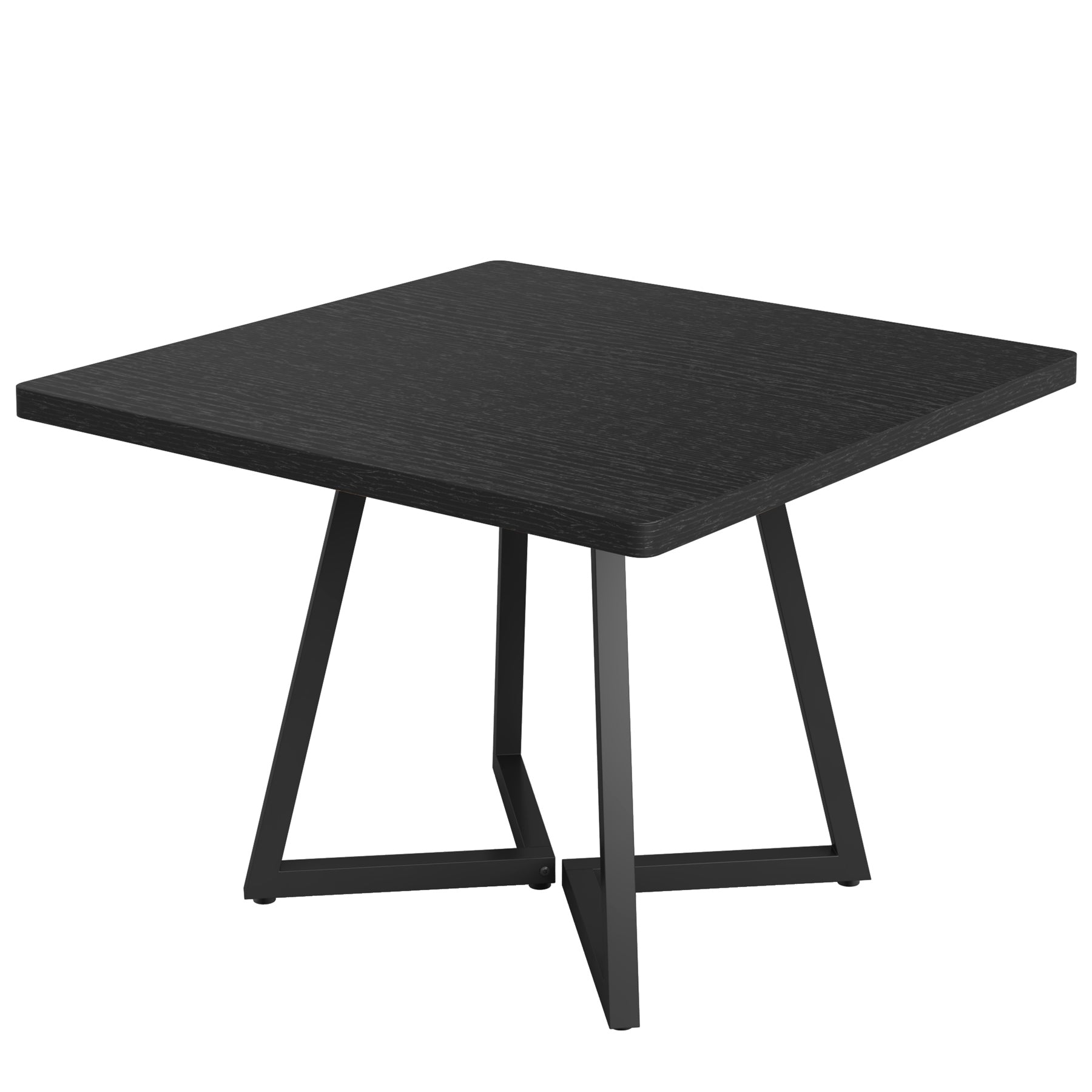 31.5" Square Dining Table, Wood Kitchen Table for 4 Tribesigns