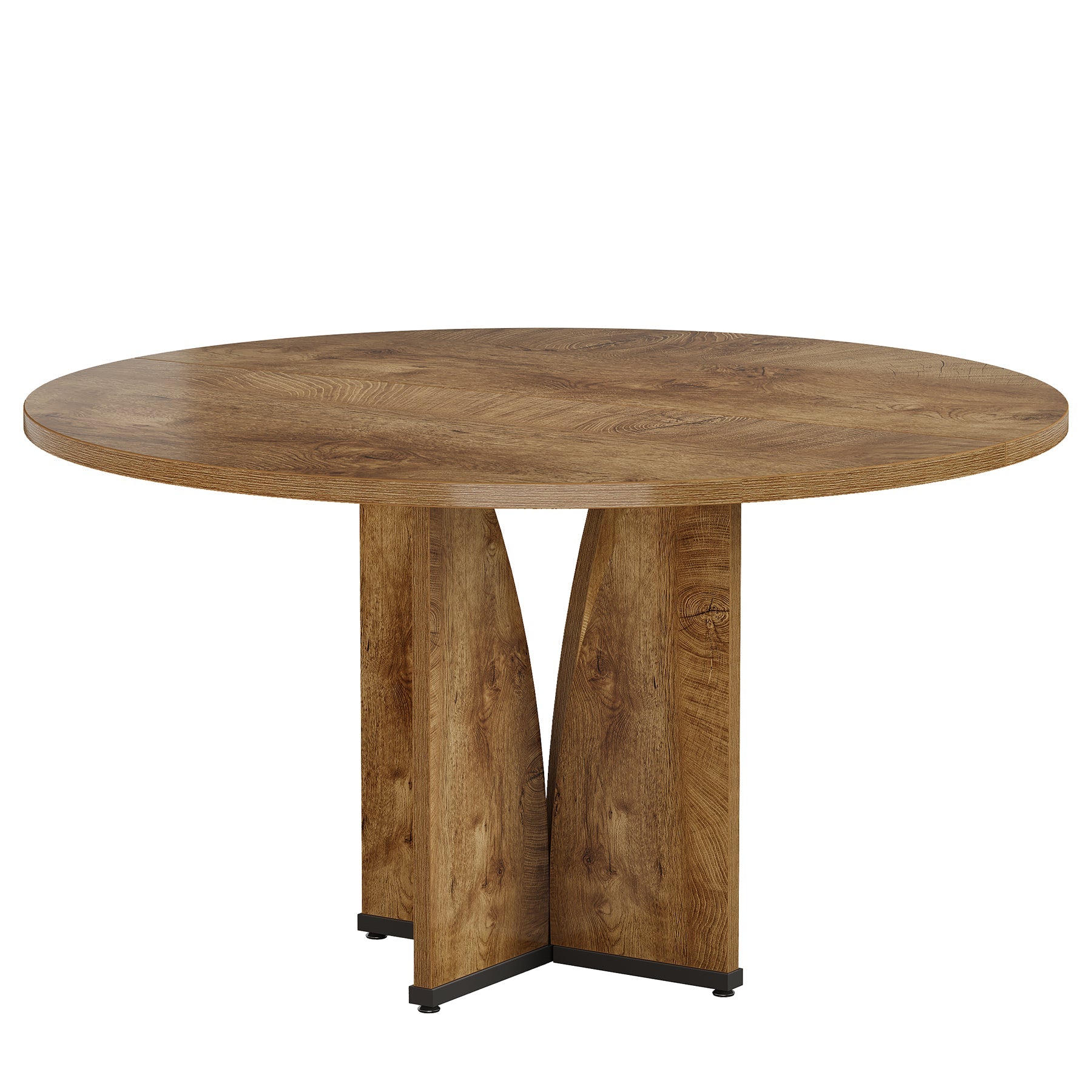 39" Round Conference Table for 4, Multi-Purpose Office Table for Meetings