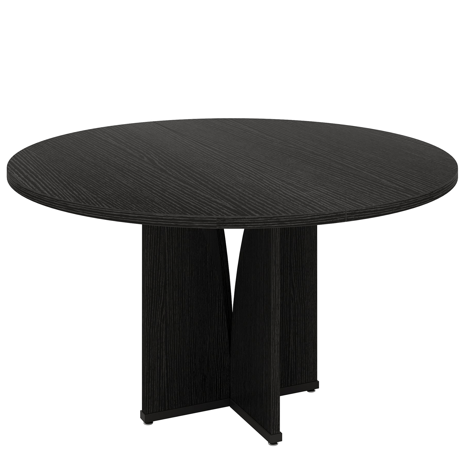 39" Round Conference Table for 4, Multi-Purpose Office Table for Meetings