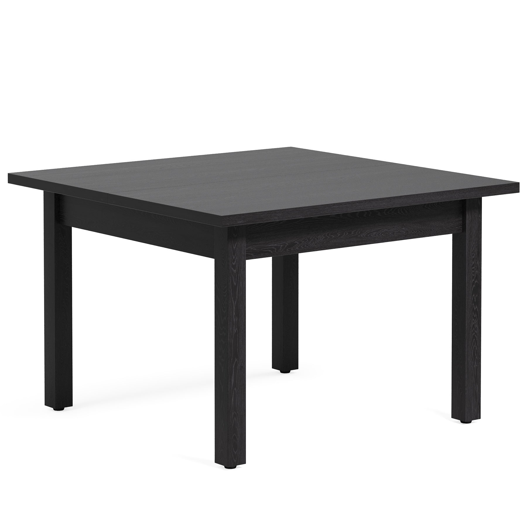 39.4'' Square Dining Table Kitchen Table with Solid Wood Legs for 4 Tribesigns