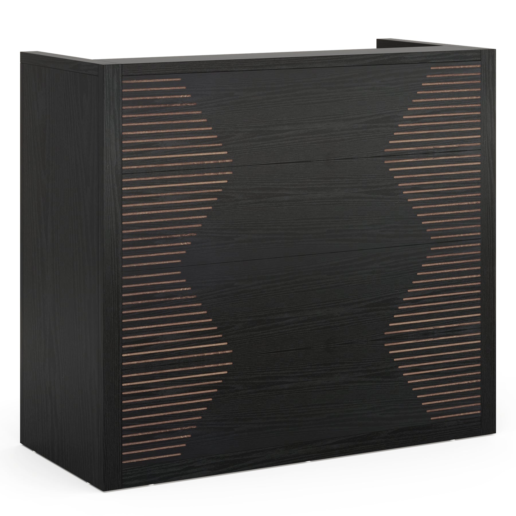 47" Reception Desk, Modern Front Desk Retail Counter for Office Tribesigns