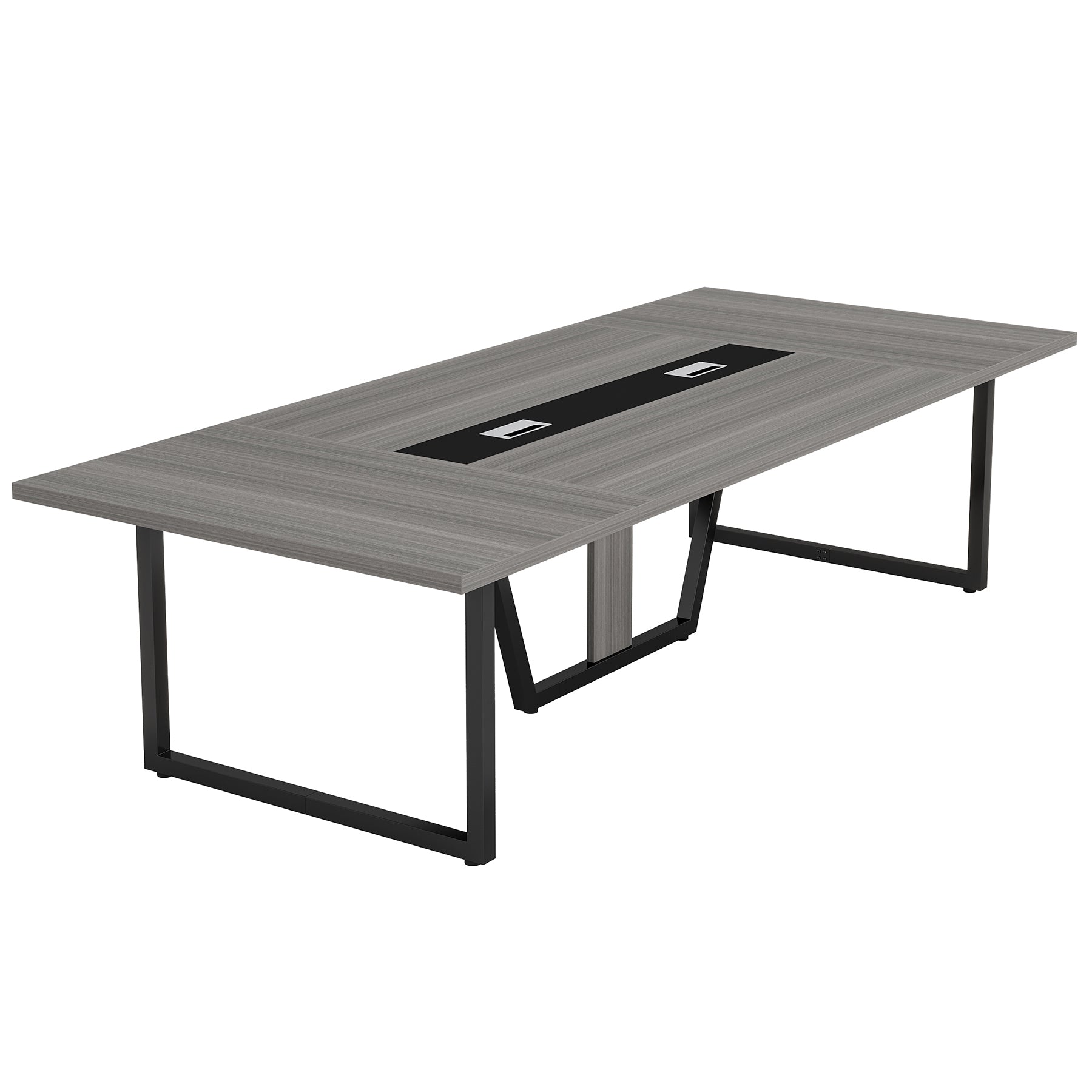 8FT Conference Table, 94.49" Large Meeting Table for 10 People Tribesigns
